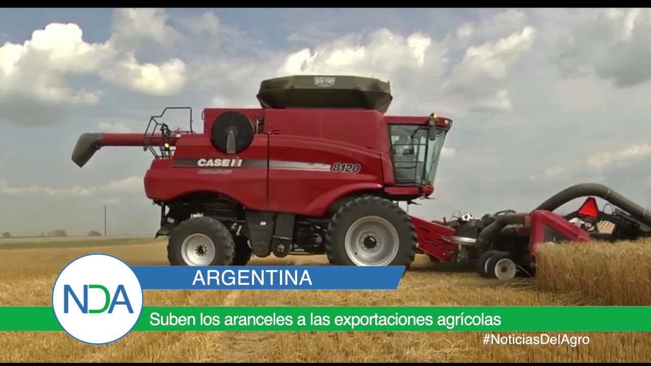 Suben los aranceles a las exportaciones agr&iacute;colas