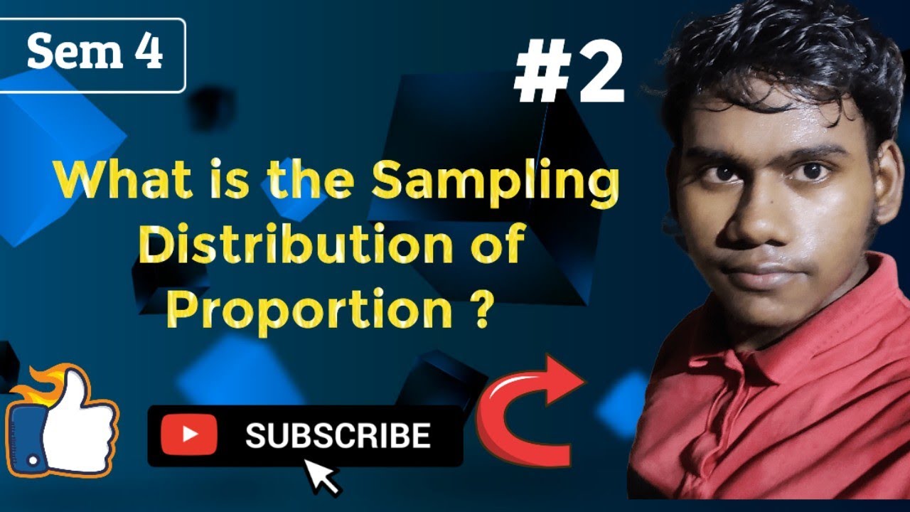 What is the Sampling Distribution of Proportion.#Learn #Somethings