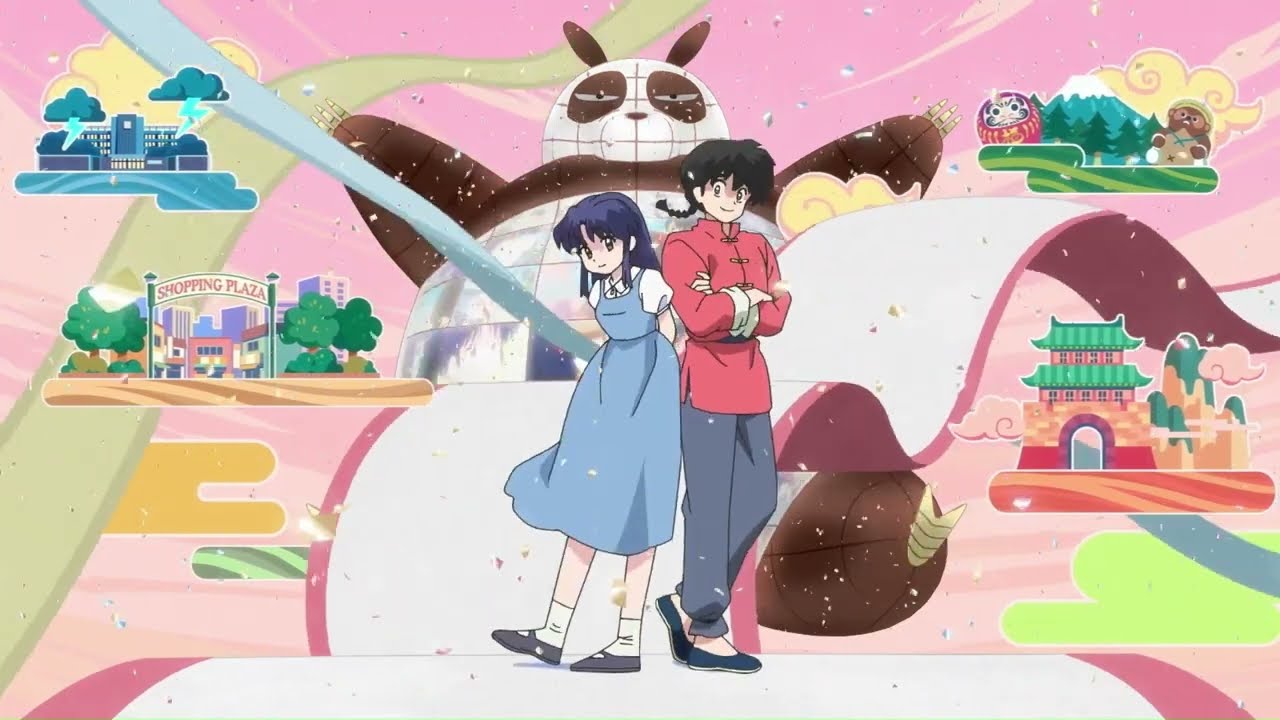 【MAD】らんま1/2 OP「じゃじゃ馬にさせないで」