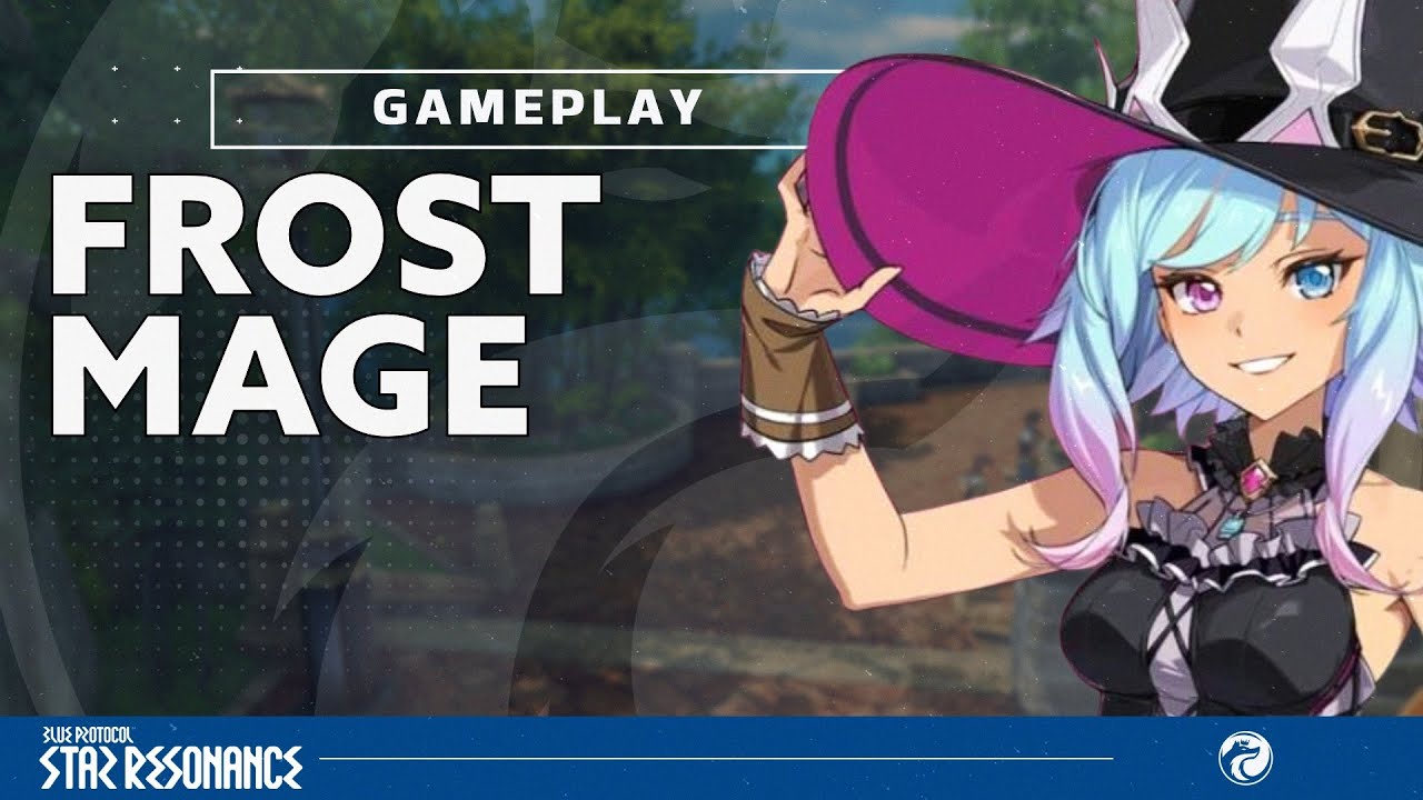 Blue Protocol Star Resonance Frost Mage Gameplay | AoE DPS Klasse