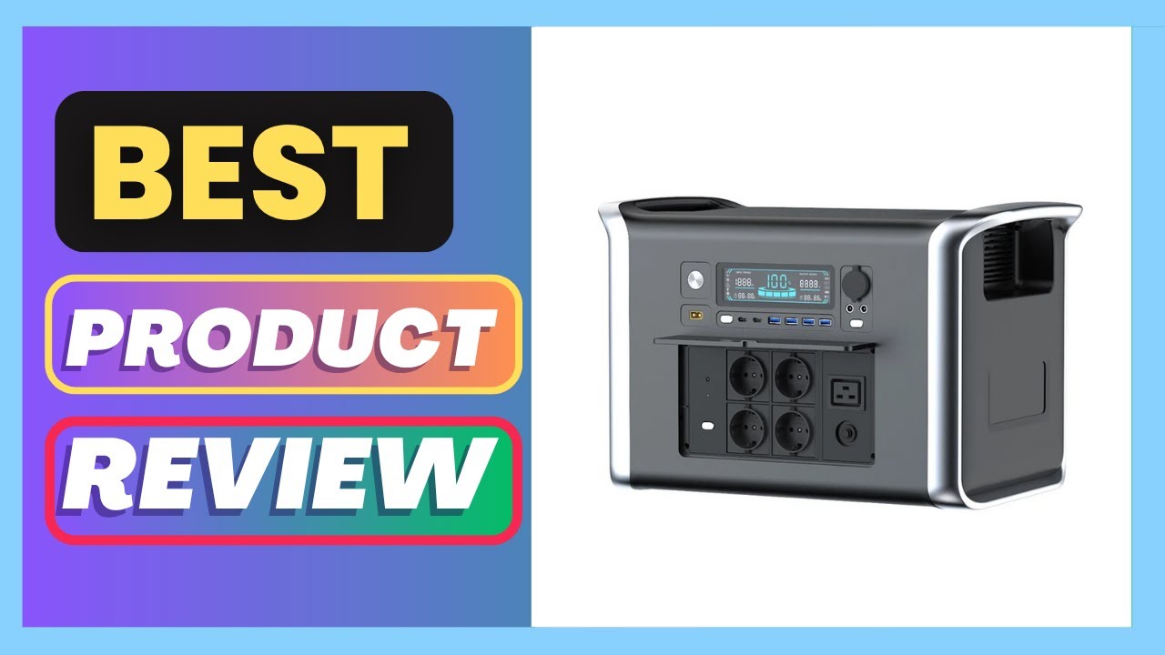 Best Portable Power Station 2600W 1800W 1024WH Mobile Power