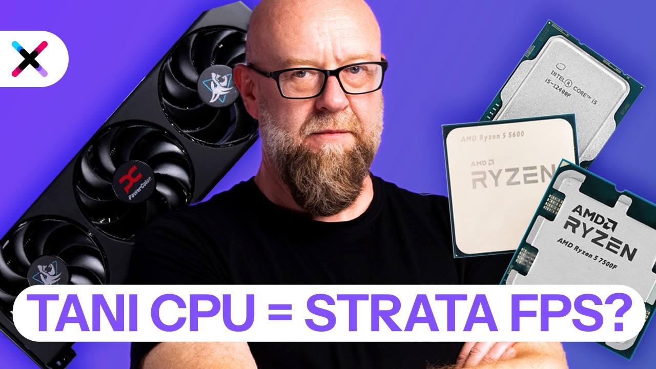 Czy tani procesor ogranicza RX 9060 XT 16GB?