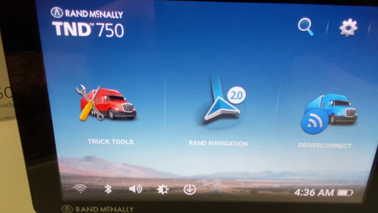 Rand McNally TND 750