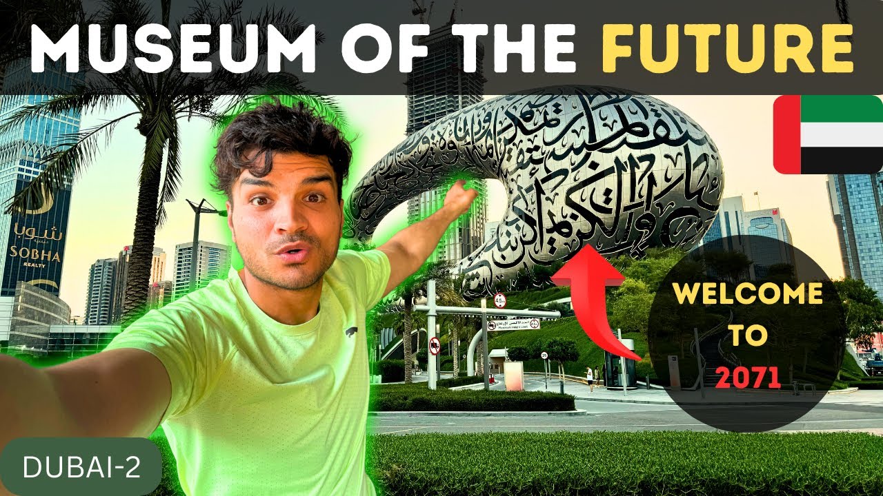 DUBAI | Exploring Dubai's Museum of the Future | Solo Travel Vlog