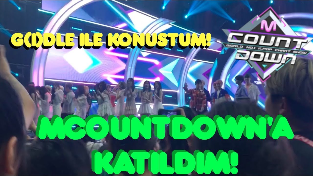 Ezgi İrem ile Seul 2018 #8: MCOUNTDOWN'a Katıldım! (G)I-DLE ile Konuştum!