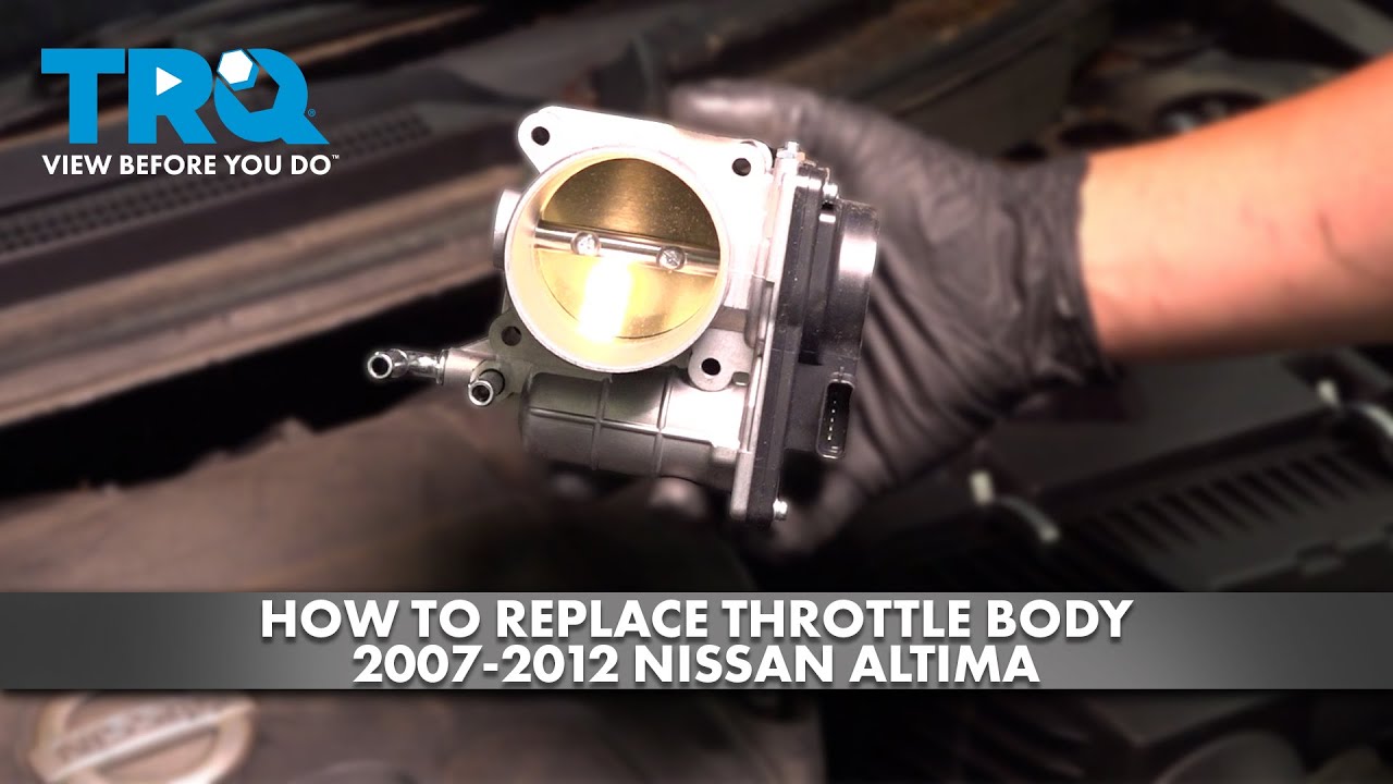 Как заменить дроссельную заслонку на Nissan Altima 2007-2012 годов