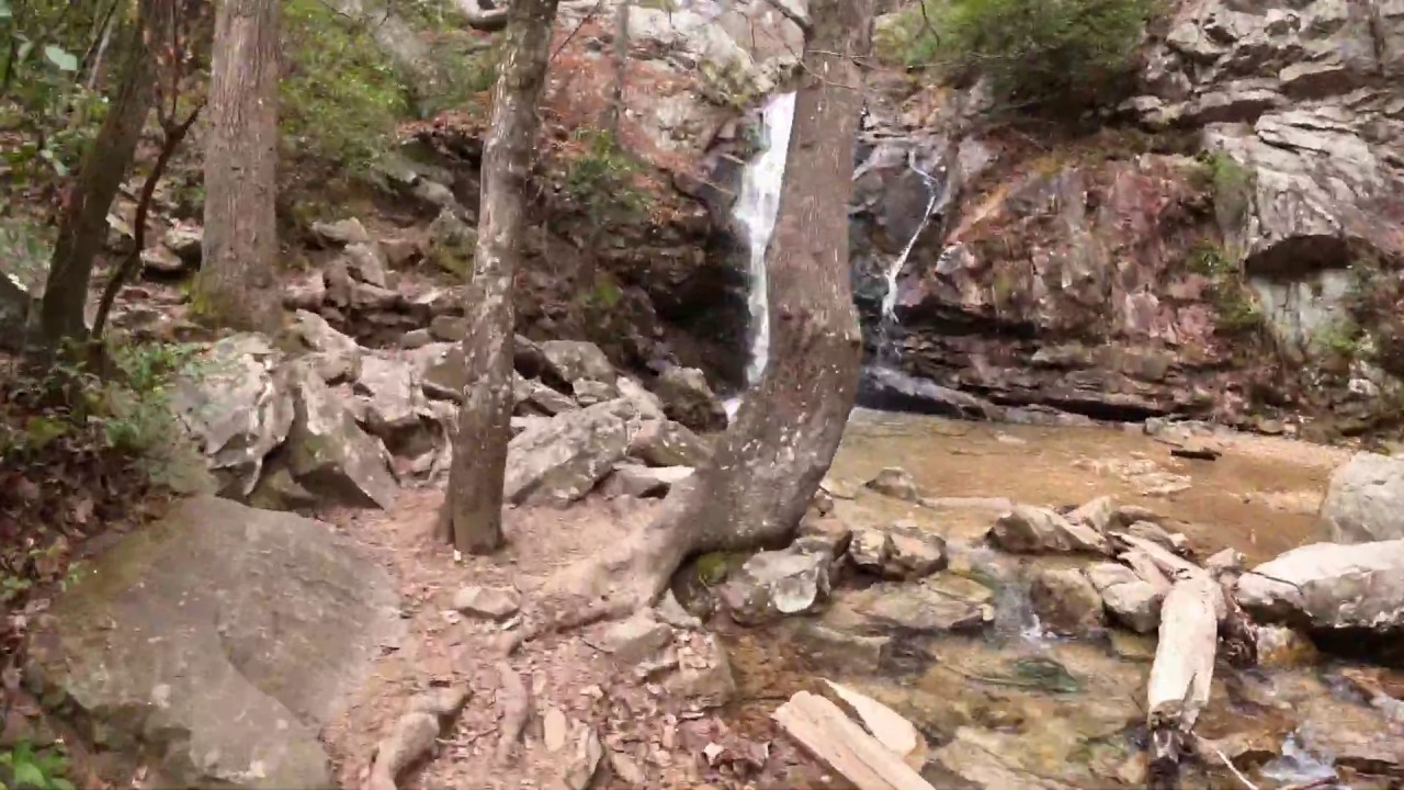 Oak Mountain Peavine Falls Trail 4K Time Warp
