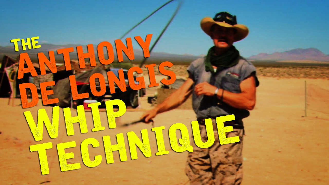 TheApocalypsePost: Anthony De Longis Whip Technique Demonstration