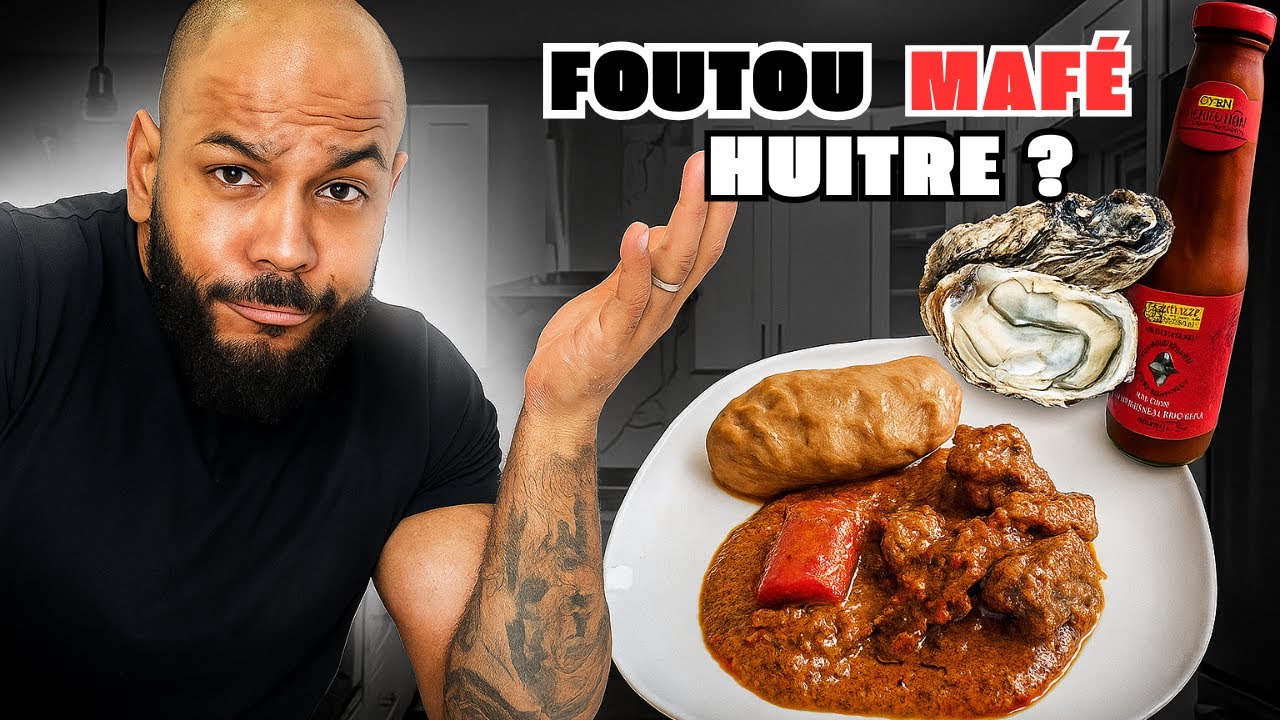 Mafé foutou revisité à la sauce huitre