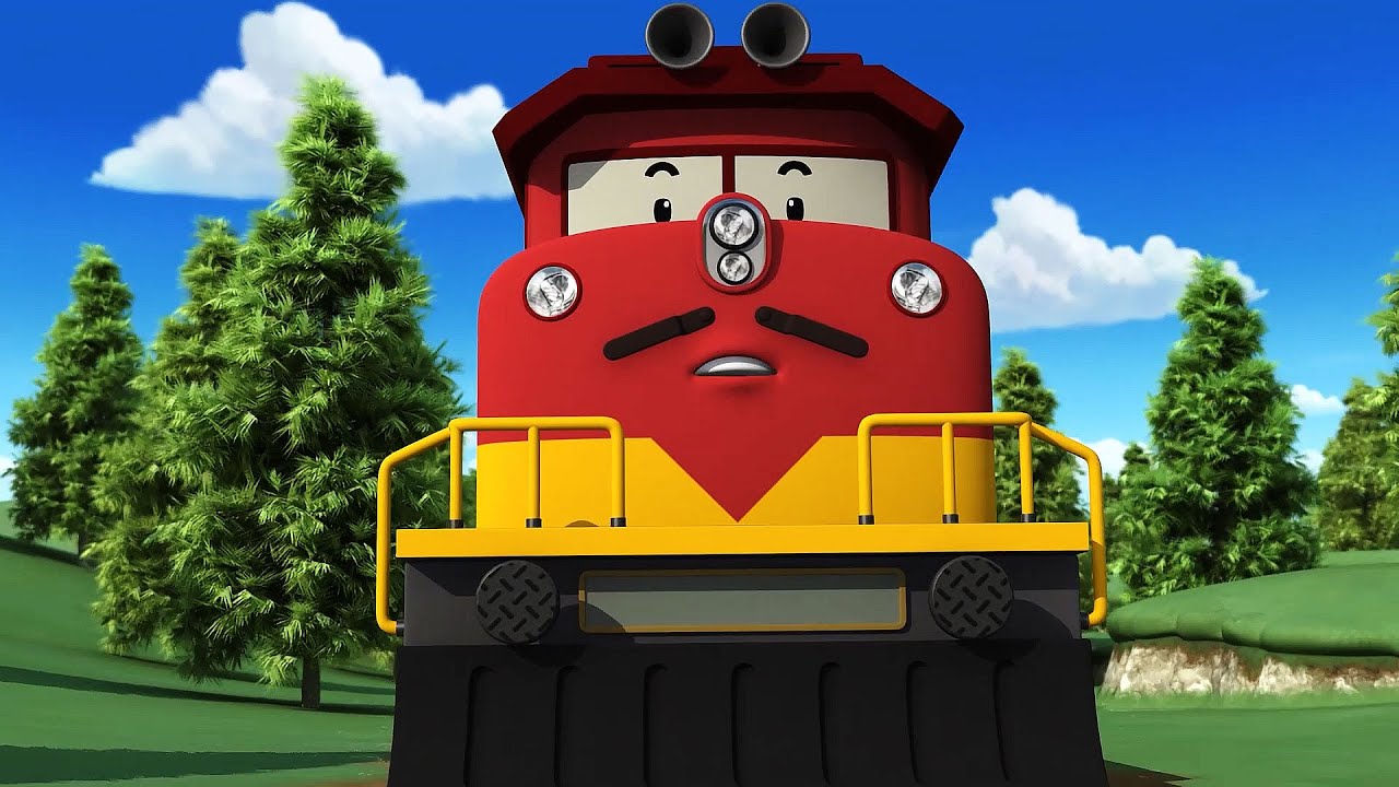 Incidente Ferroviario di Brumtown | Migliori Episodios | Animato per Bambini  | Robocar POLI tivù