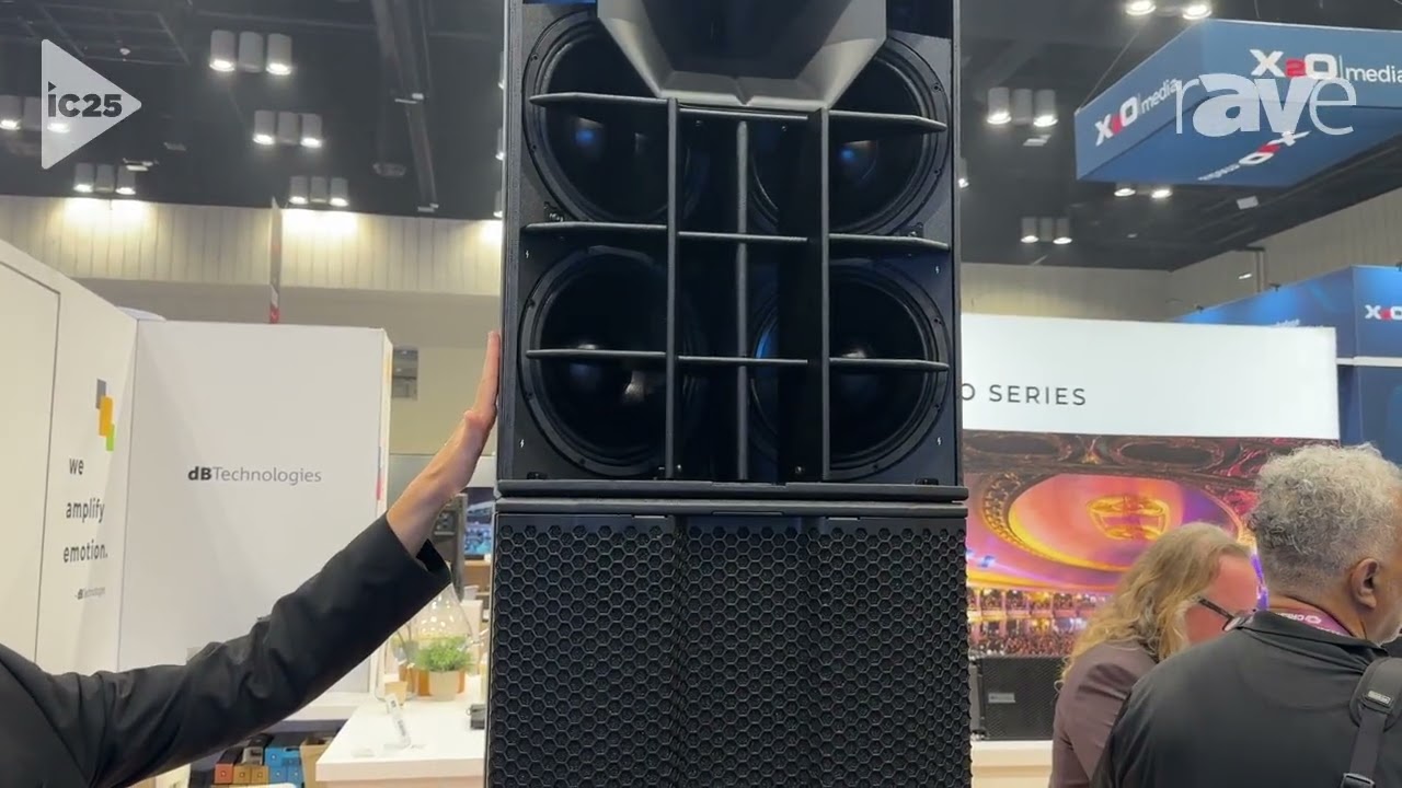 InfoComm 2025: dB Technologies Features Fifty System Fast Deploy, Powerful Speaker System