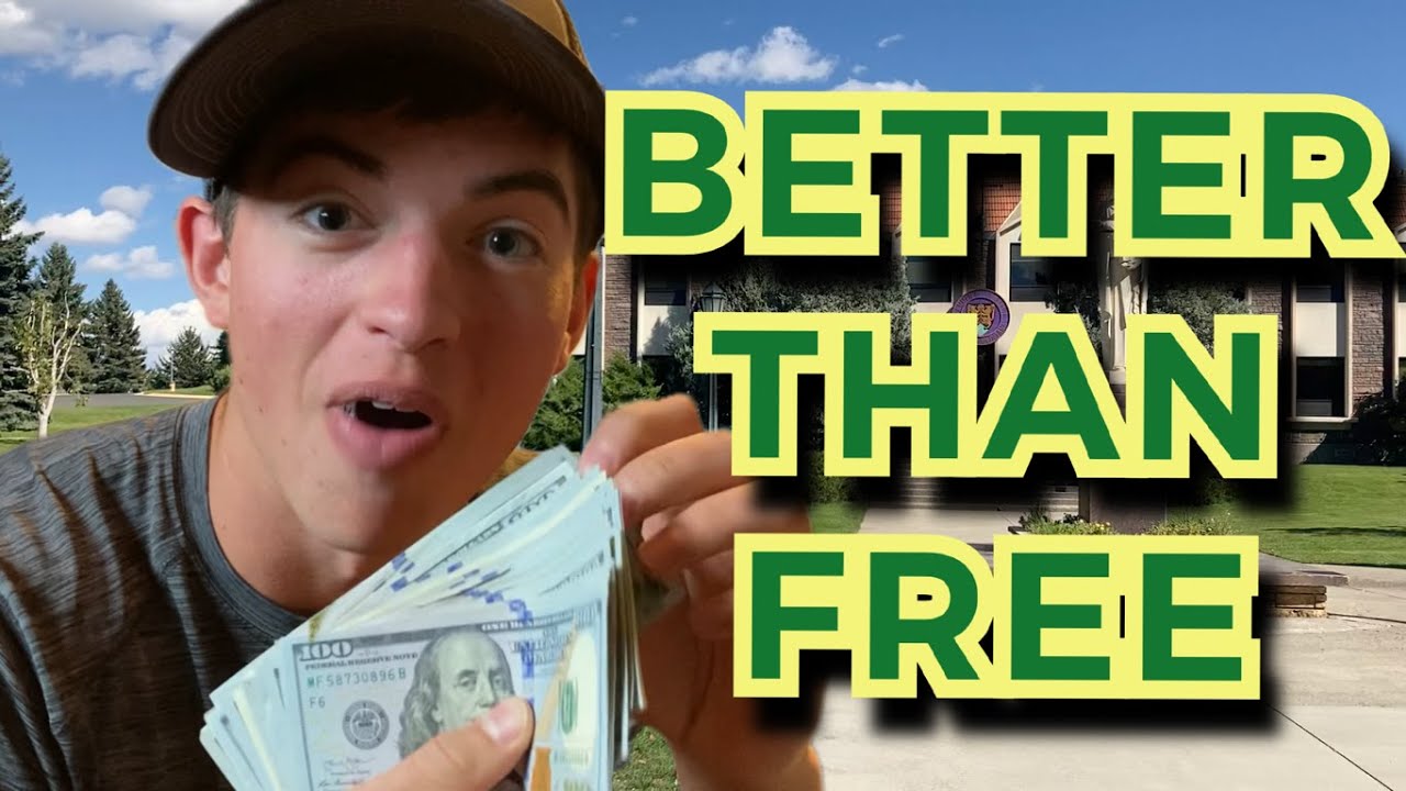 I'm GETTING PAID To Go To College | Here&rsquo;s Why