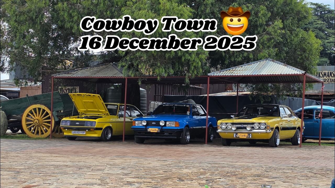Автошоу Cowboy Town, 16 декабря 2025 г. 🔥Потрясающие классические автомобили #ferrocsa