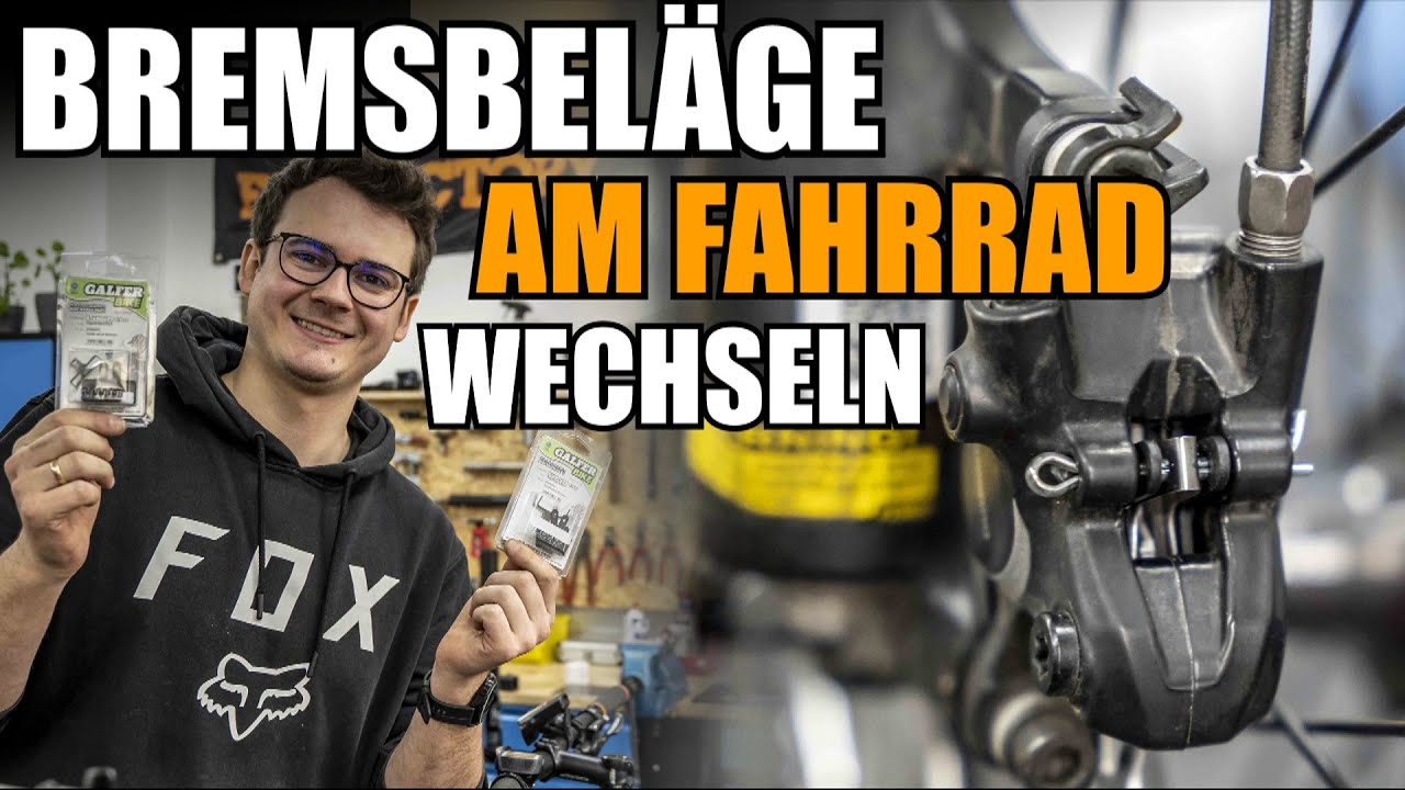 Bremsbeläge am Fahrrad wechseln/tauschen + Bremssattel schleiffrei einstellen