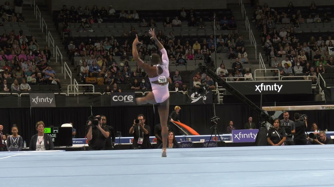 Shilese Jones -  Floor Exercise  - 2023 Xfinity U.S.  Championships  - Senior Women Day 1