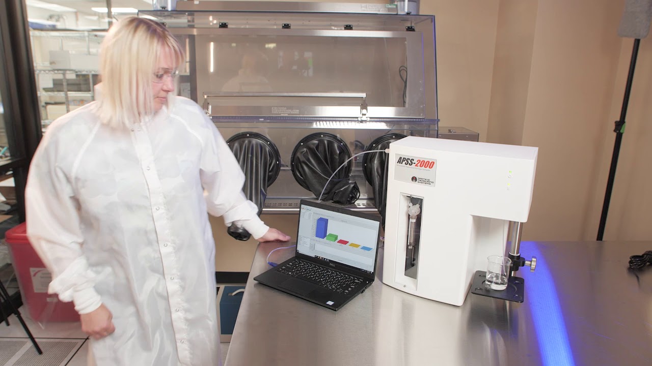APSS-2000 Syringe Sampler - Liquid Particle Counter Demo