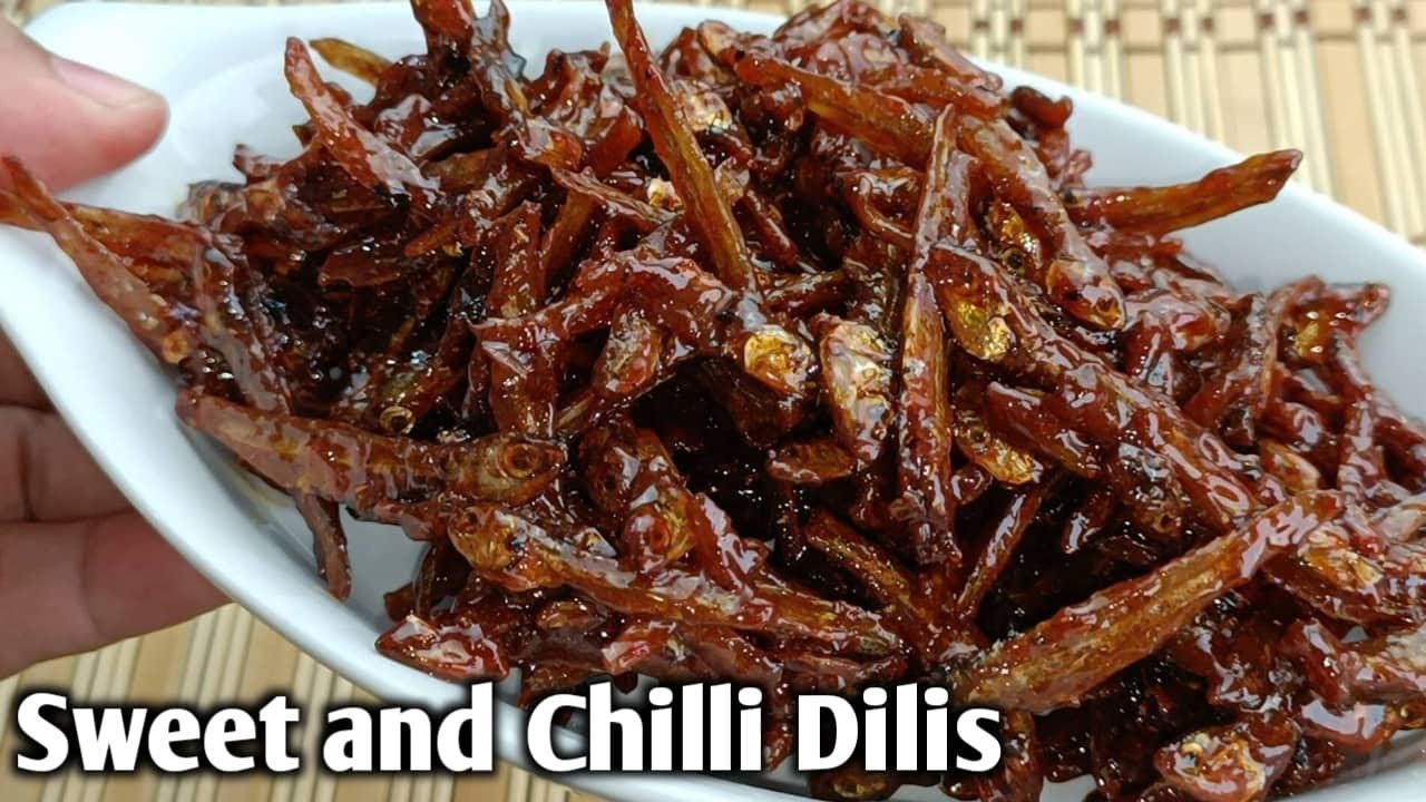 Sweet and Spicy Dried Dilis by mhelchoice Madiskarteng Nanay