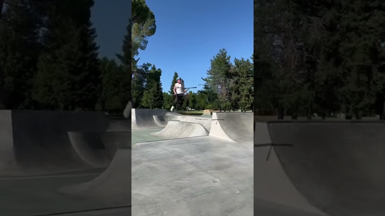 Nothing front scoot on a scooter!