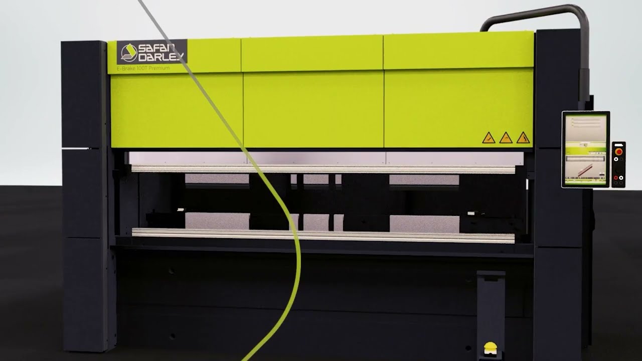 Elektryczna prasa krawędziowa  -  Safan Darley E Brake 35-130T Premium | ABH Maszyny