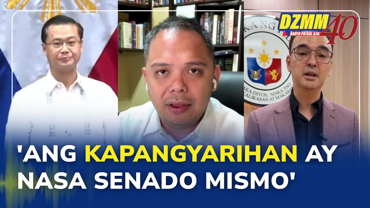 Lawyer weighs in on 12-senator quorum, who is the Senate president now | DZMM (03 June 2026)