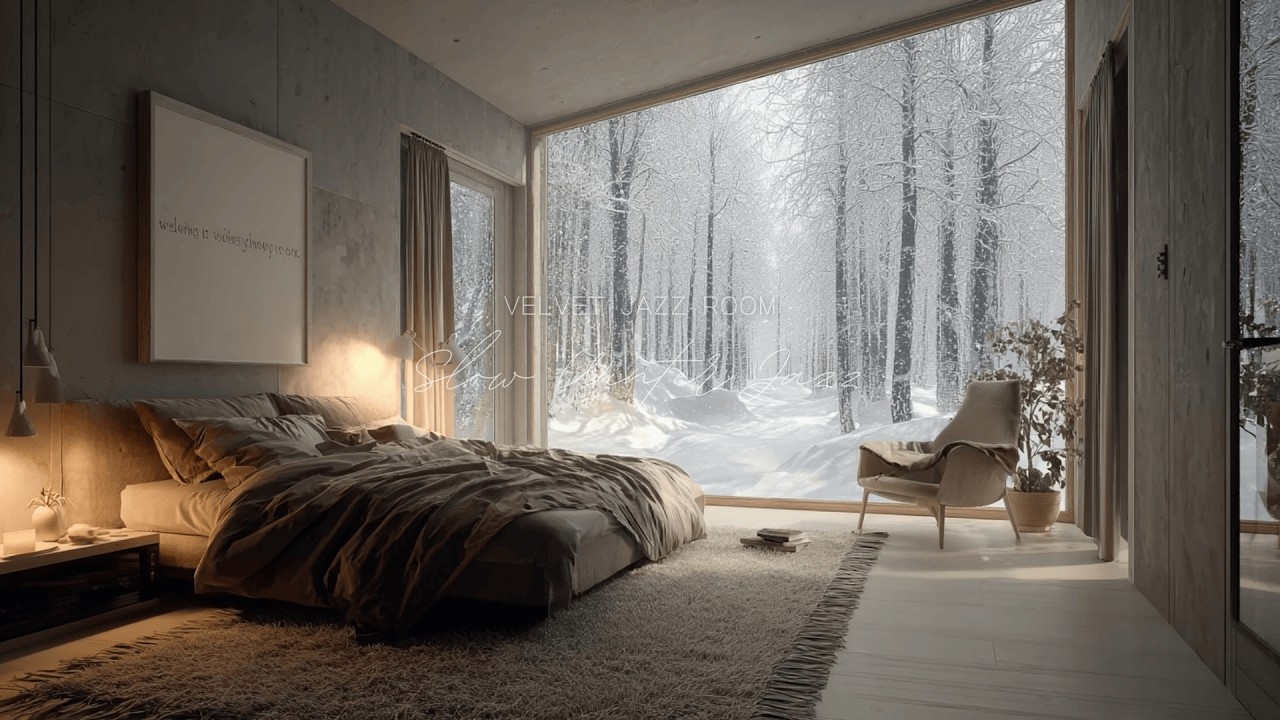 [Playlist] 雪に包まれた静かな部屋で聴く｜大人のスロー・ウィンタージャズ Slow Winter Jazz for a Quiet, Snowy Room