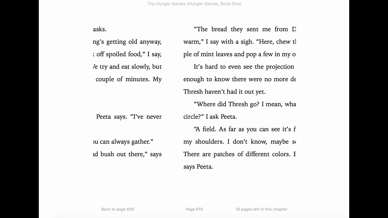 The Hunger Games: Chapter 22 Audio