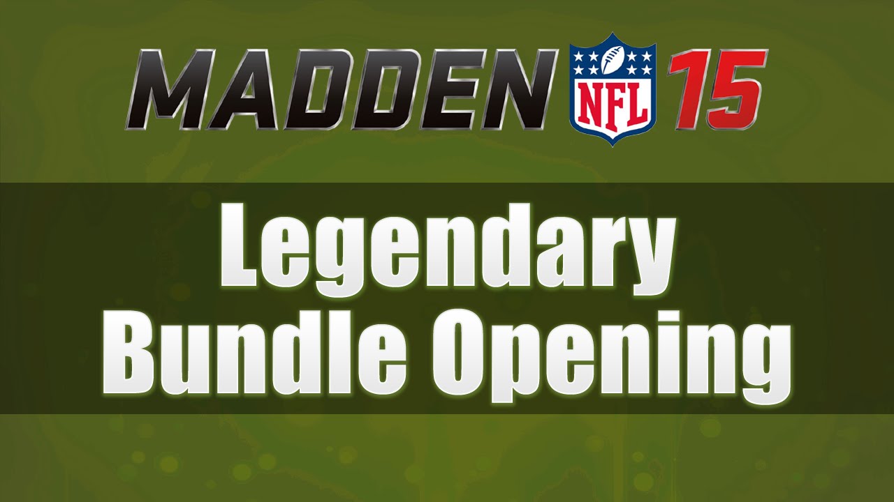 MUT 15 | Legendary Bundle Opening