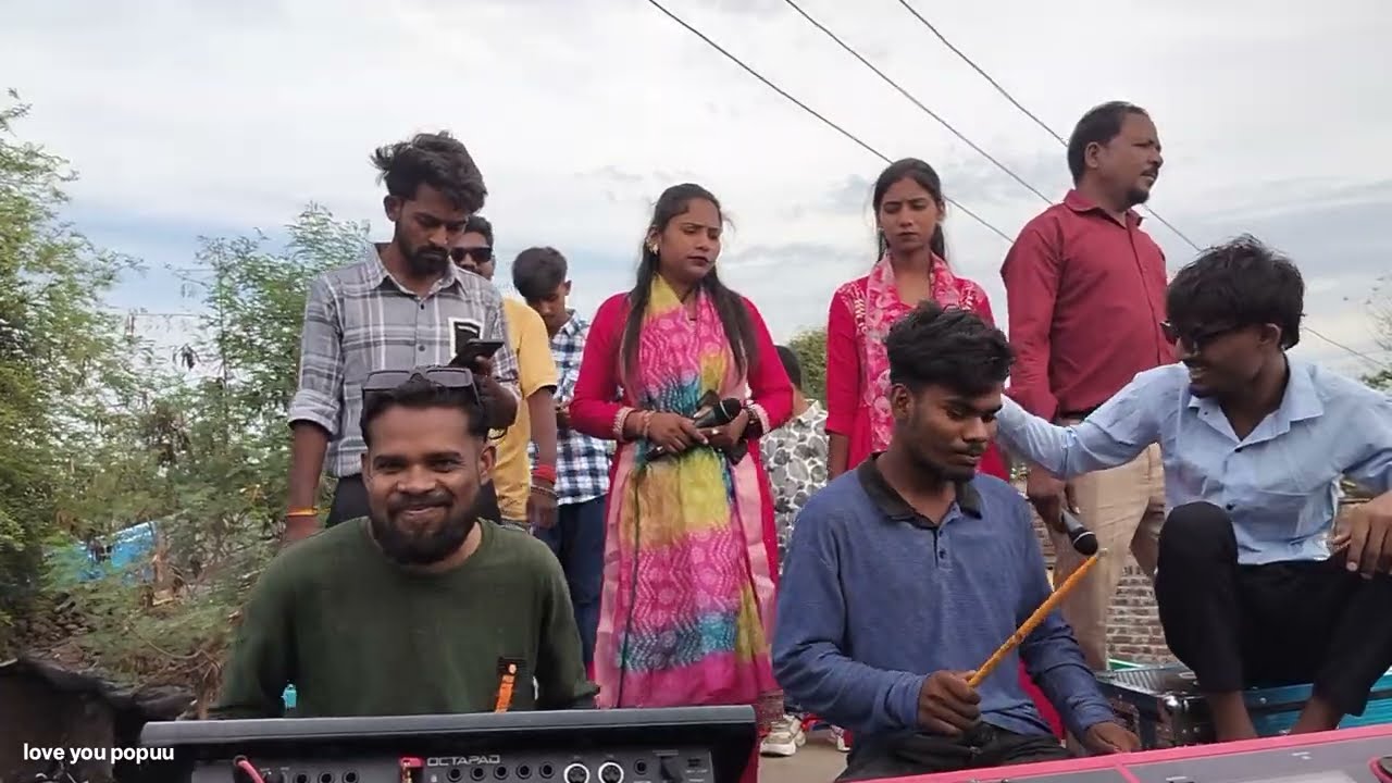 Super zankar ke membar atul bhai ♥️gb star band me 🔥ful dhamaka.at.somaval