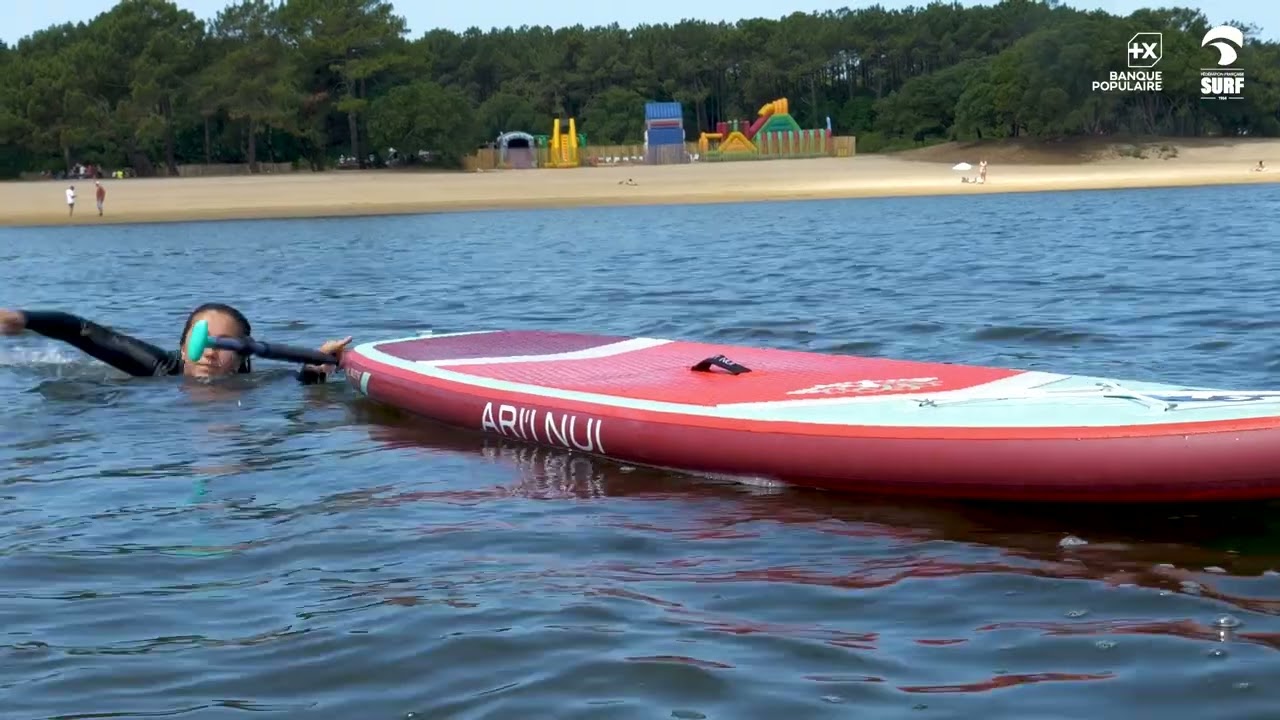 J'APPRENDS LE STAND UP PADDLE - EP. 11 - APPRENDRE A (BIEN) TOMBER