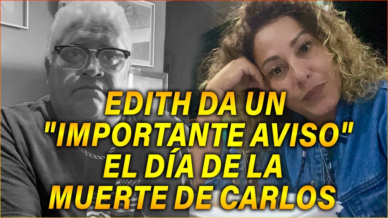 LO QUE PUBLICÓ EDITH DEJÓ A TODOS DESILUSIONADOS EN EL MISMO DÍA DEL DECESO DE CARLOS MASSOLA!!!