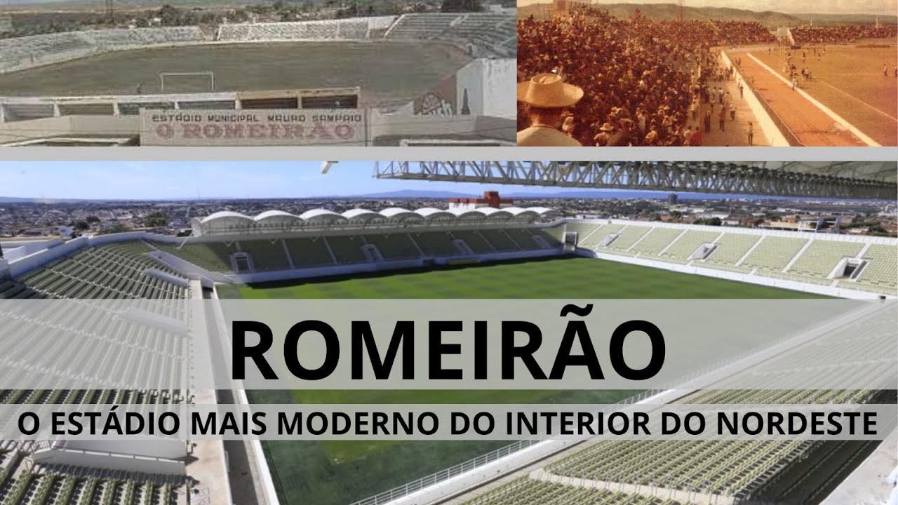 ROMEIRÃO - Conheça o estádio mais moderno do interior do nordeste