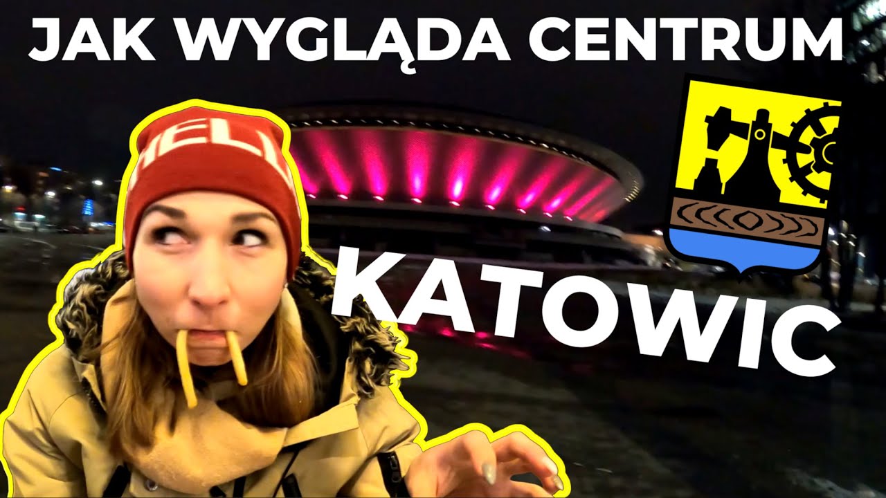 WYCIECZKA DO CENTRUM KATOWIC | OBCHODZIMY CAŁY SPODEK DOOKOŁA | SPODEK KATOWICE | KATOWICE NOCĄ