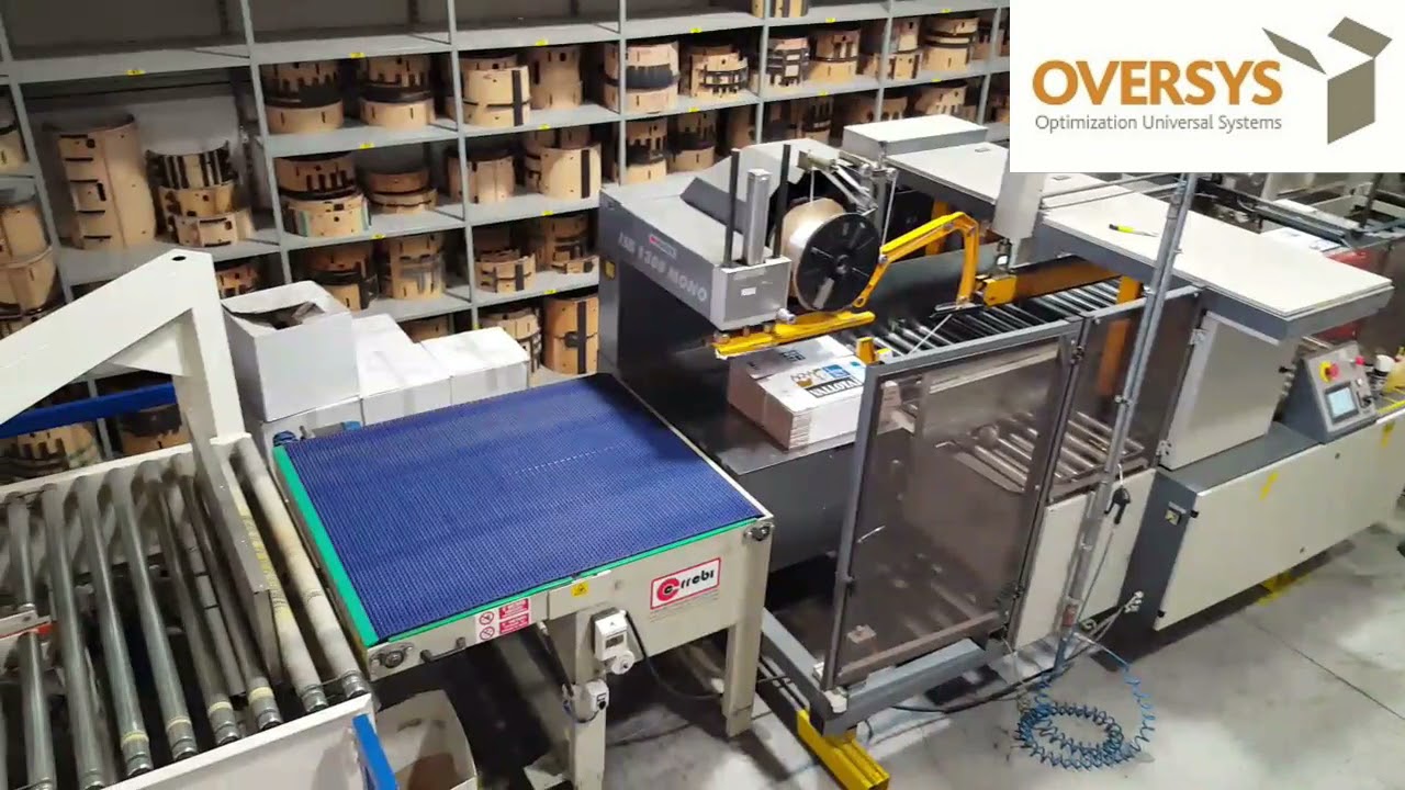 VIDEO OVERSYS U57520421 CURIONI 2200 T FLEXO FOLDER GLUER 4 COLORS WITH ROTARY DIE CUTTER