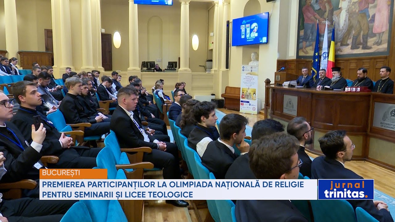 Premierea participanților la Olimpiada Națională de Religie pentru Seminarii și Licee Teologice