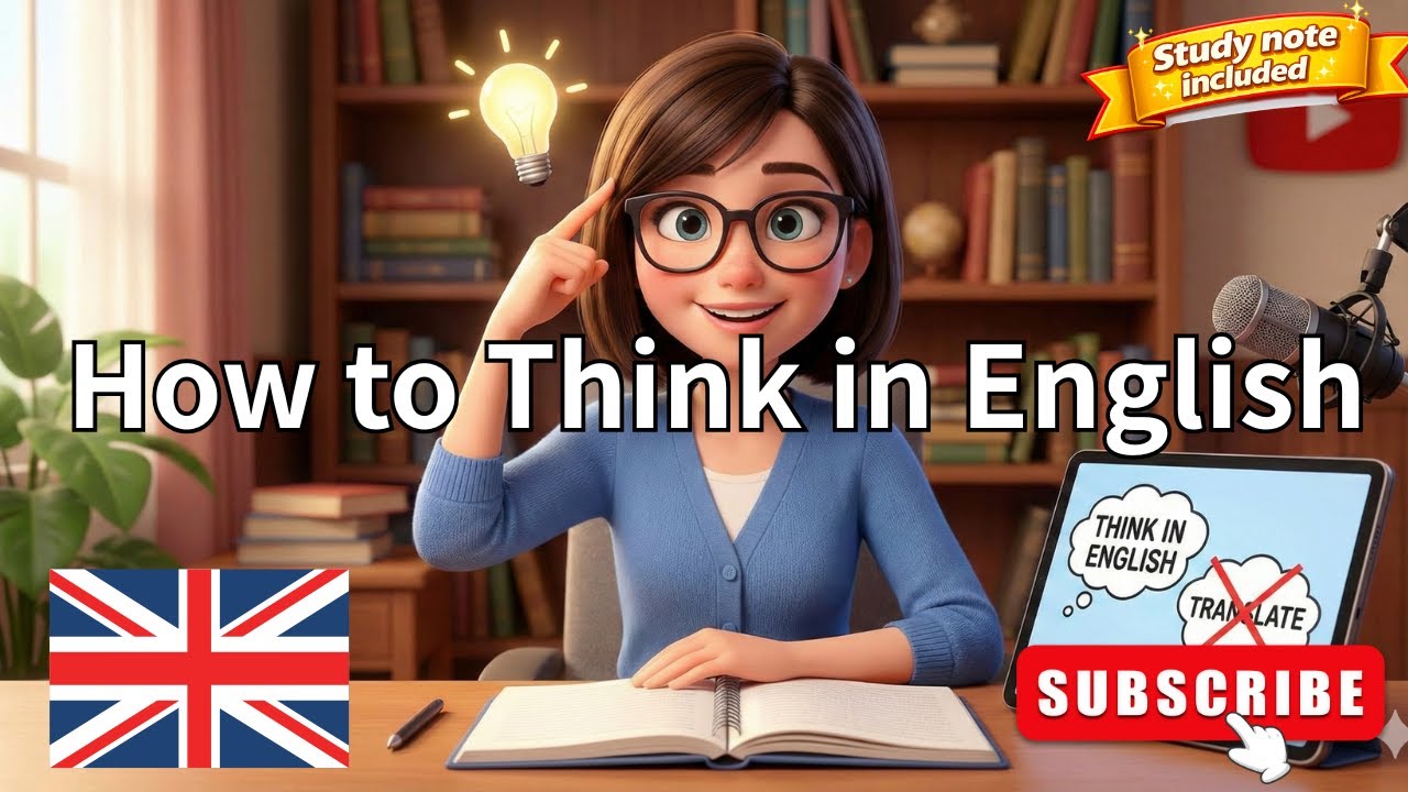 How to Think in English (Stop Translating in Your Head) | Podcast Learn Real English for Daily Life