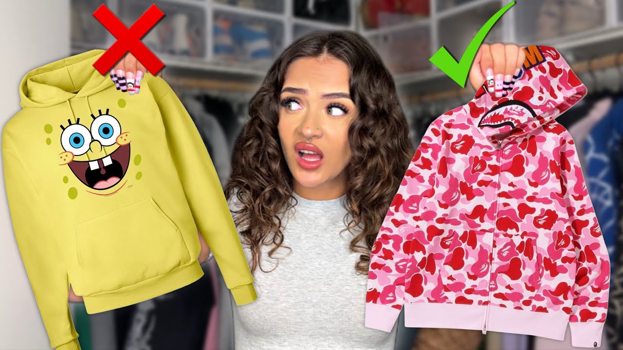 CLOSET CLEANOUT + DECLUTTER!! *trying everything on*
