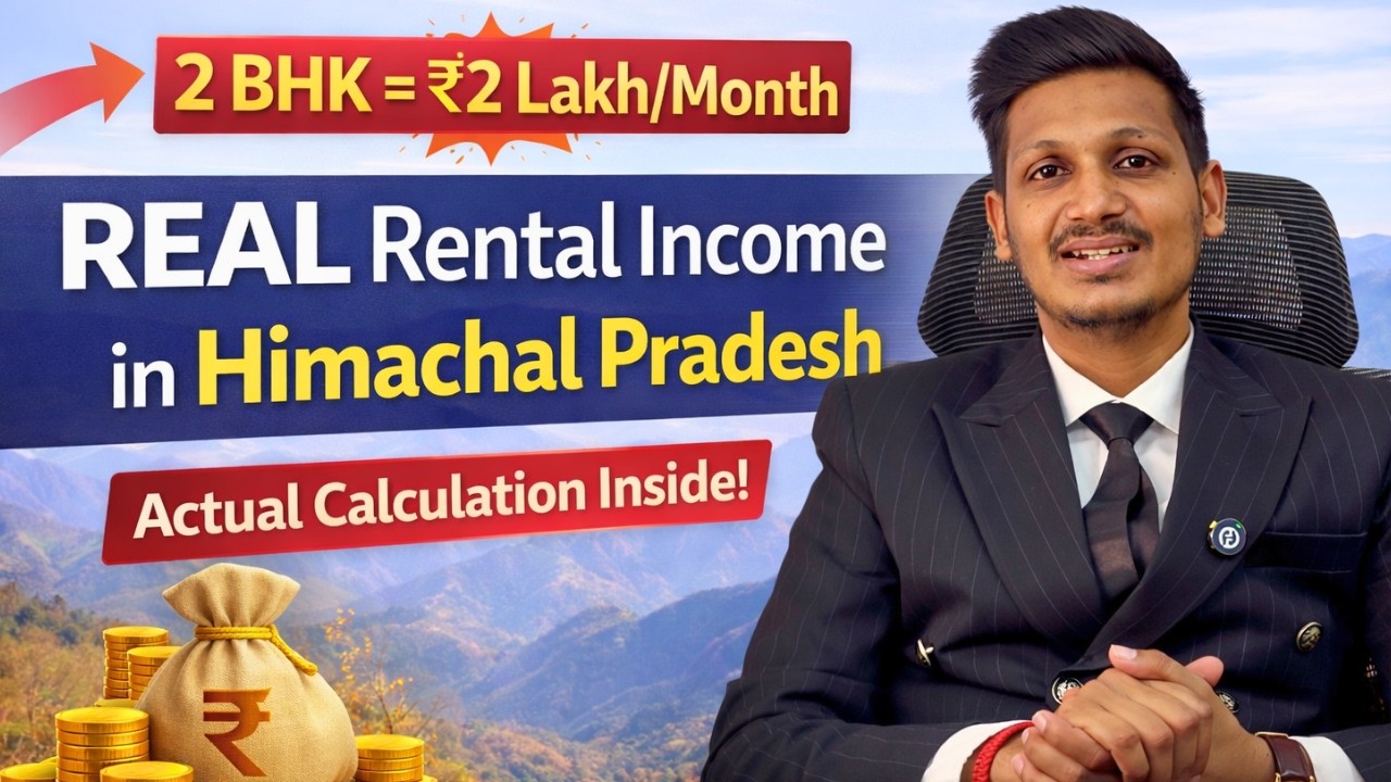 2 BHK = ₹2 Lakh/Month? 🤯 Real Rental Income in Himachal Pradesh | Actual Calculation Explained