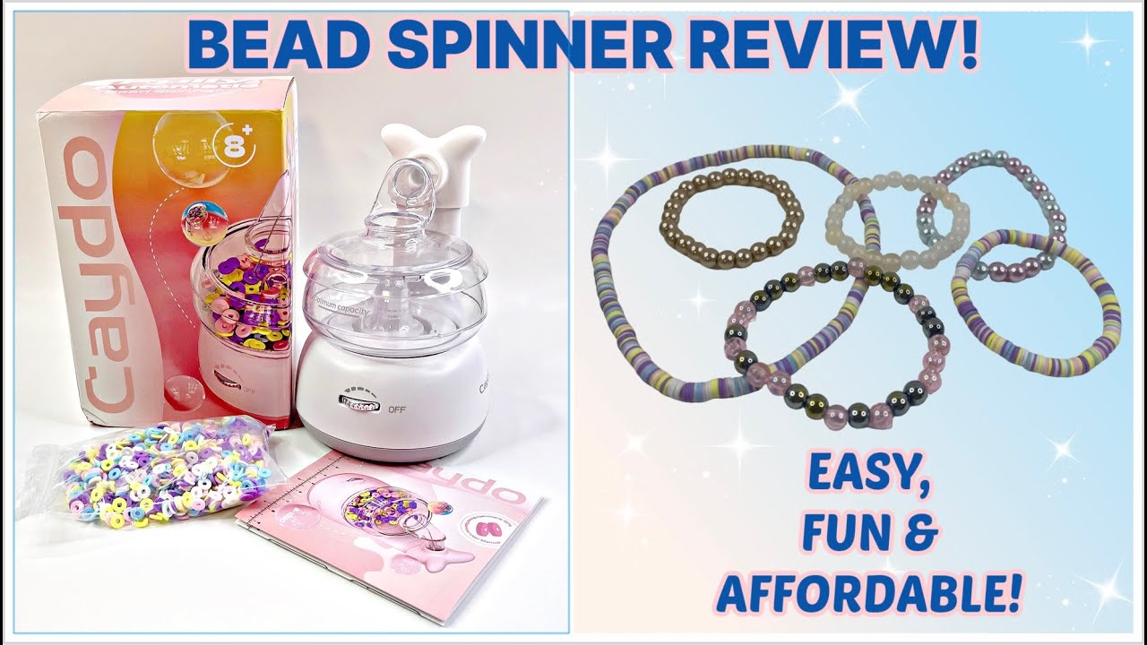 DIY Bracelet Making Easy | 2025 New Caydo Fully Automatic Bead Spinner Machine
