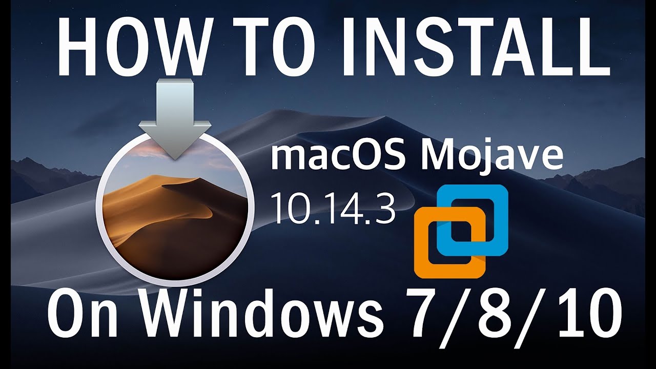 How to install MacOS on Windows 10 Dual Boot using VMWare 2021 Virtual Machine