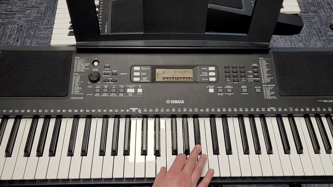 Pink Panther Keyboard part (Beginners)