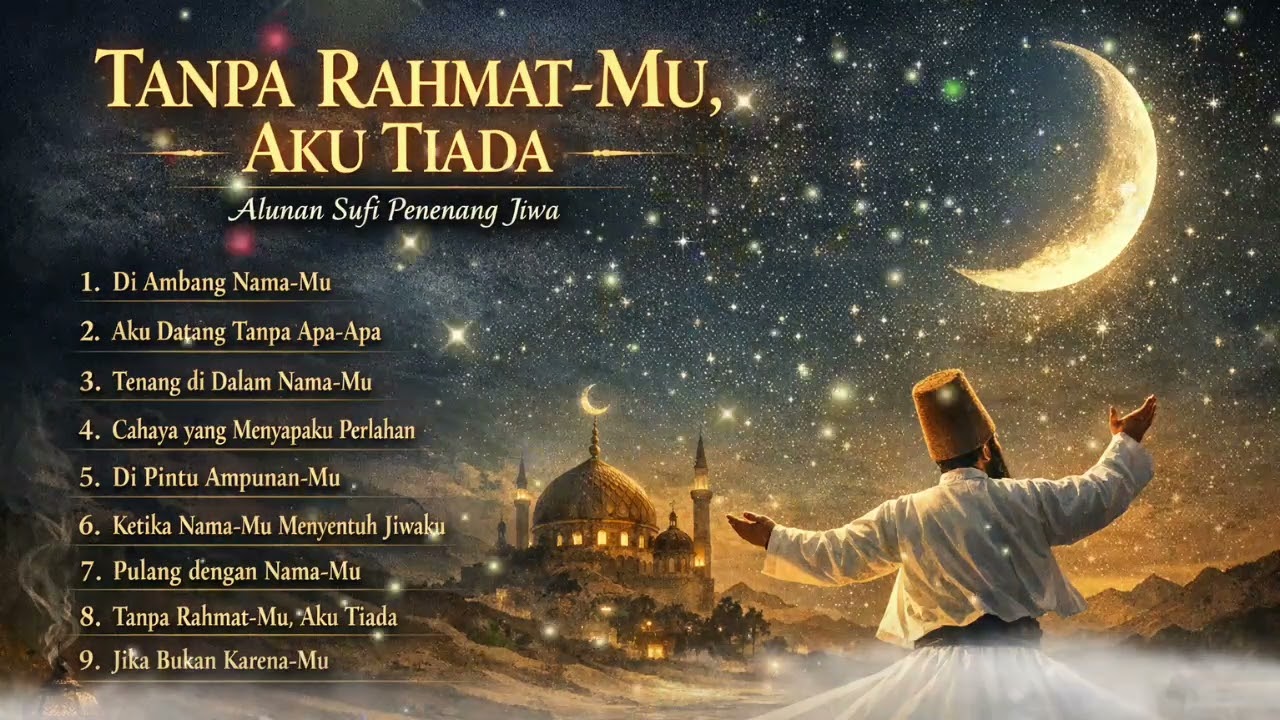 TANPA RAHMAT-MU, AKU TIADA | Alunan Sufi Penenang Jiwa yang Menyentuh Hati