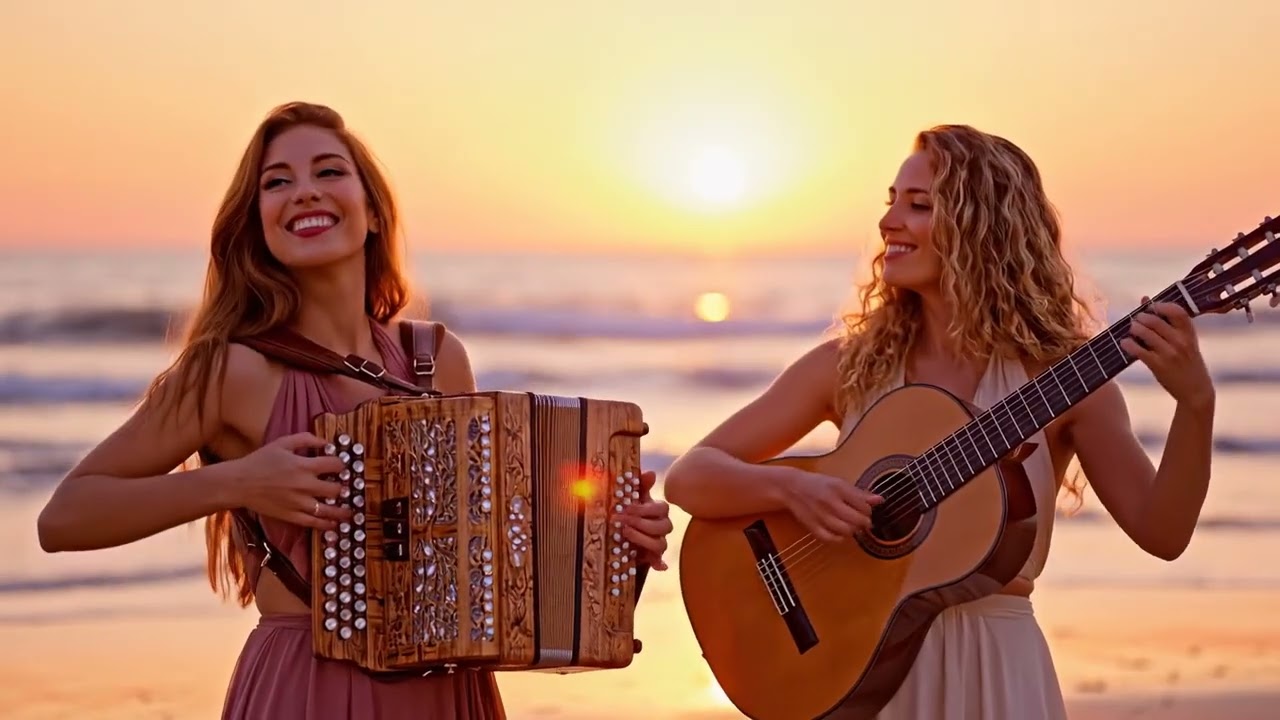 Brilliant Flamenco Guitar, Accordion & Flute for Pure Joy - Celestial Spanish Dreams