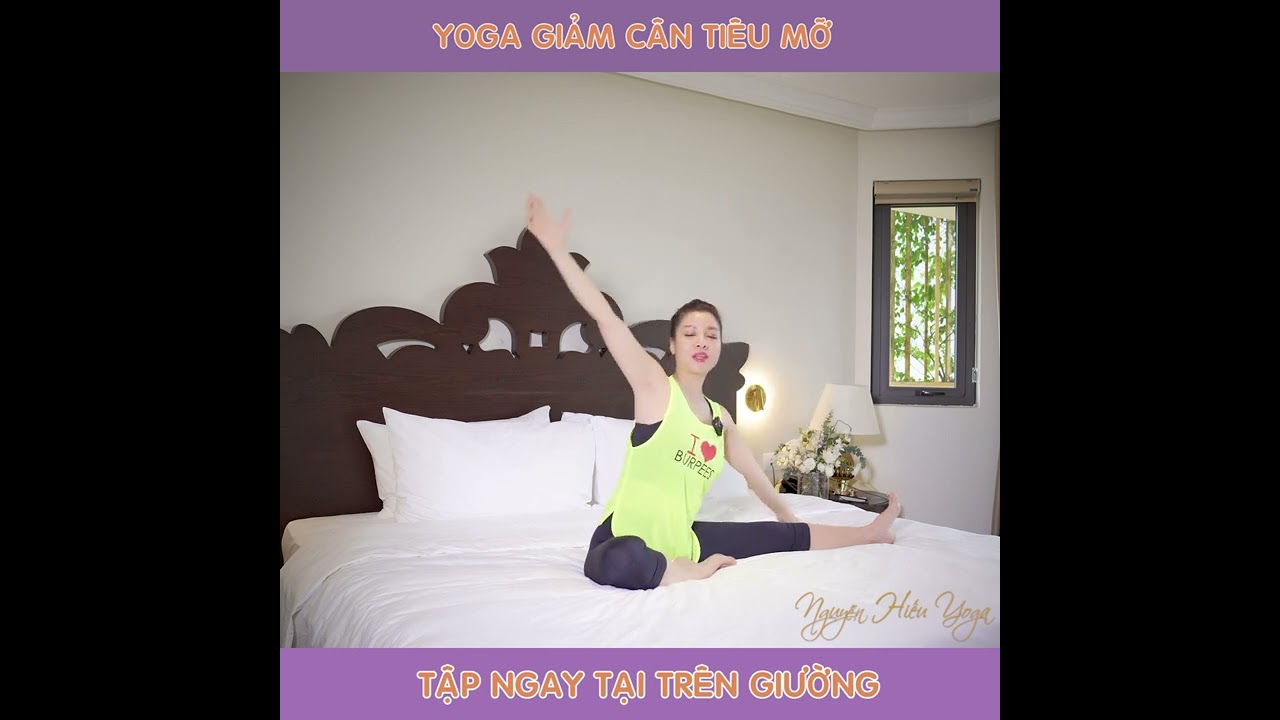 Tập Yoga buổi sáng ngay trên giường cùng Nguyễn Hiếu Yoga #yoganguyenhieu #nguyenhieuyoga #yoga