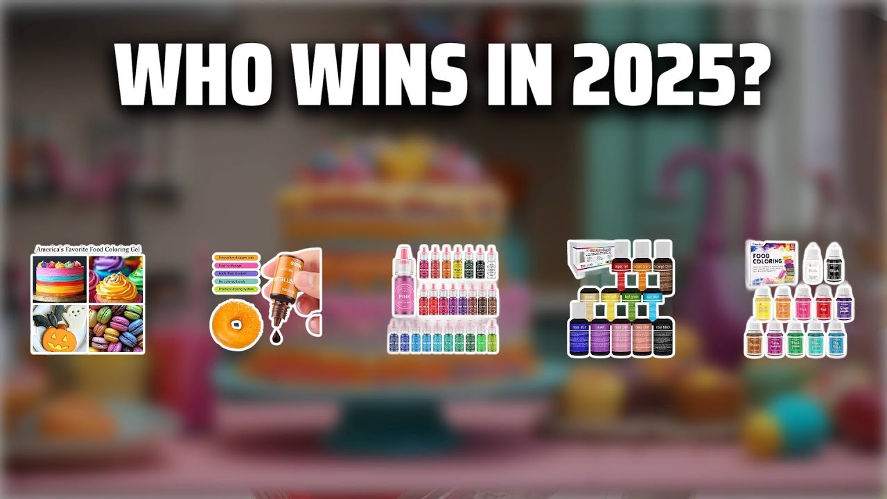 The Top 5 Best Food Coloring Liquid in 2025 - Must Watch Before Buying!