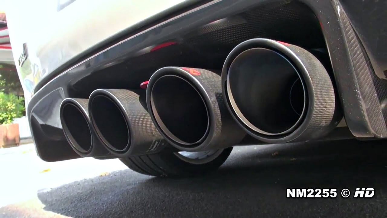 Corvette ZR1 with Akrapovic Exhaust System
