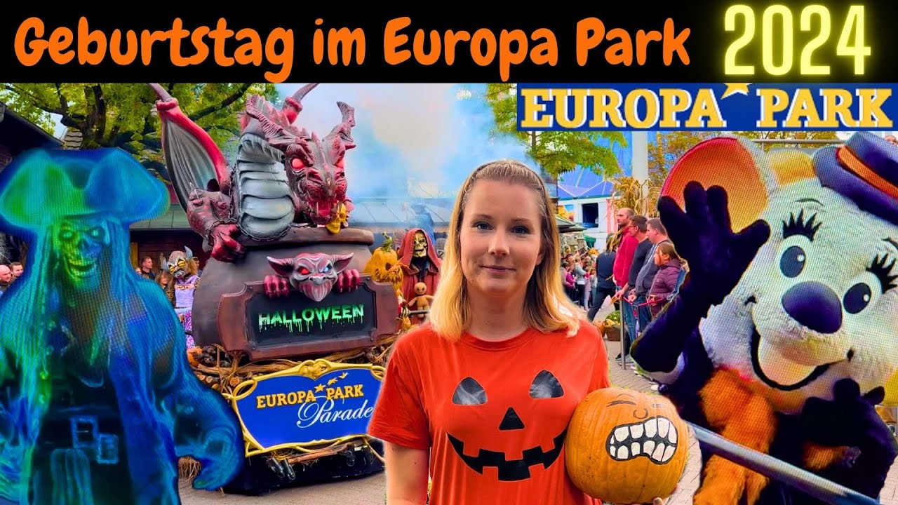 Geburtstag im Europa Park zur Halloween Saison 2024 / Vlog / Spook Me 2 / Parade / Zum Ochsen Rust