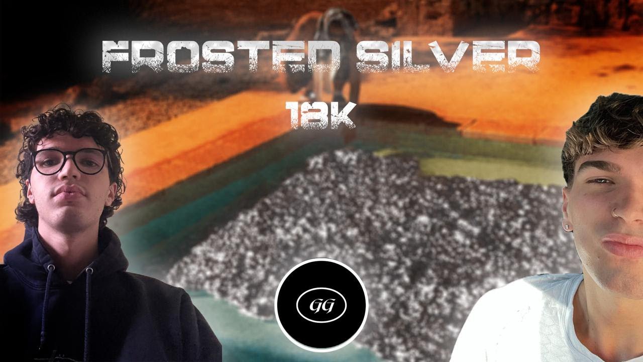 FROSTED SILVER - 18k | DoubleG Reaction