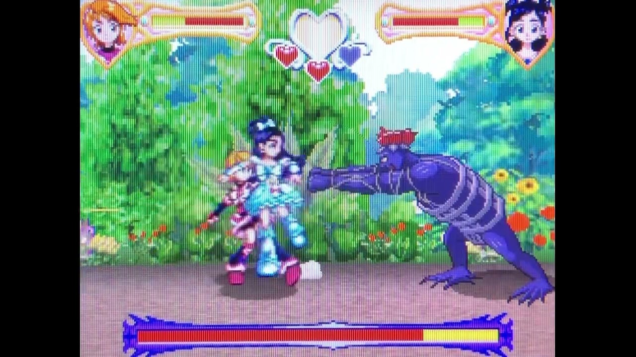 68【ふたりはプリキュアMaxHeart DANZEN！DSでプリキュア力を合わせて大バトル!!】grab attacks