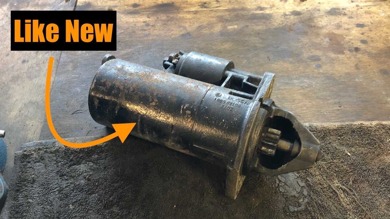Pt. 19 BMW E30 325i Starter Motor Rebuild