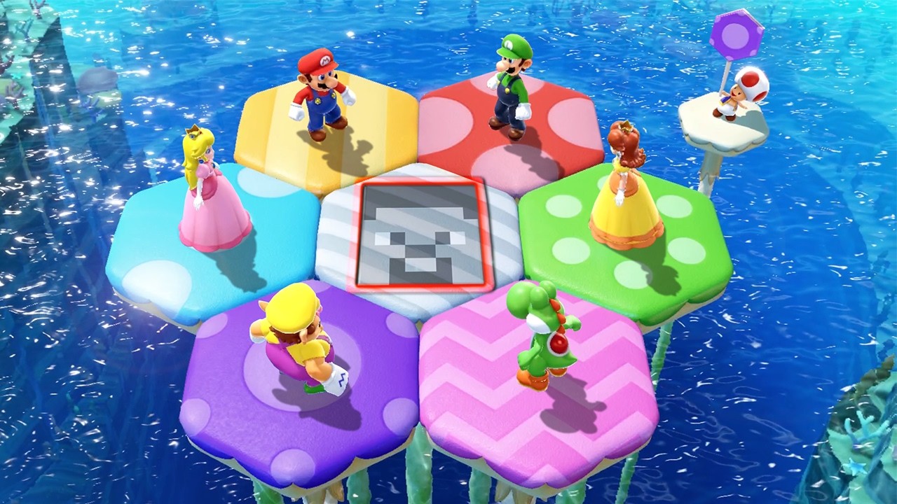 Mario Party Superstars Minigames - Luigi Vs Mario Vs Wario Vs Yoshi (Master Difficulty)